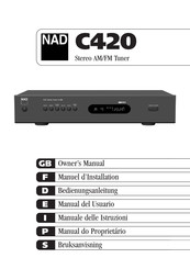 NAD C420 Manual Del Usuario