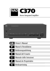 NAD C370 Manual Del Usuario