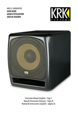 KRK Systems KRK 12S2 Manual De Instrucciones