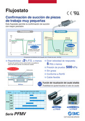 SMC PFMV530F Instrucciones De Uso Y Garantía