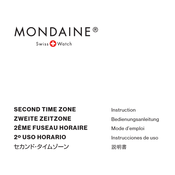 mondaine RONDA 6203.B Instrucciones De Uso