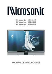 Microsonic LEDDG3219 Manual De Intrucciones