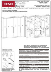 HENN D242-127 Instrucciones De Montaje