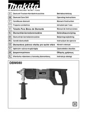 Makita DBM080 Manual De Instrucciones