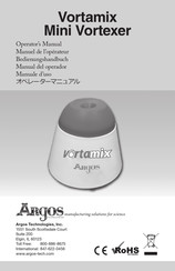 Argos Vortamix Mini Vortexer Manual Del Operador