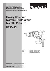 Makita HR4041C Manual De Instrucciones