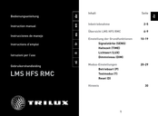 Trilux LMS HFS RMC Instrucciones De Manejo