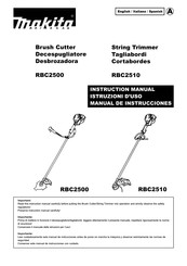 Makita RBC2500 Manual De Instrucciones