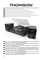 THOMSON TT500CD Instrucciones De Funcionamiento