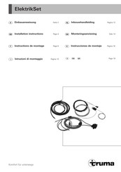 Truma ElektrikSet Instrucciones De Montaje