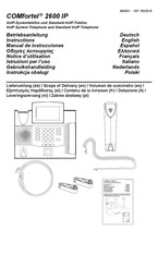 Auerswald COMfortel 2600 IP Manual De Instrucciones