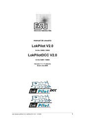 Esu LokPilotDCC V2.0 Instructivo Para El Usuario