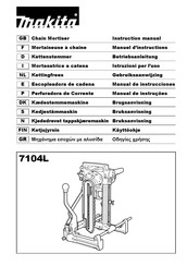 Makita 7104L Manual De Instrucciones