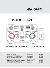 DJ-Tech MIX Free Manual De Instrucciones