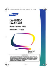 Samsung LW-15E23C Manual Del Usuario