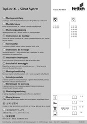 Hettich TopLine XL Instrucciones De Montaje