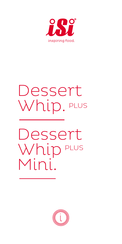 Isi Dessert Whip PLUS Modo De Empleo