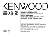 Kenwood KDC-C521FM Manual De Instrucciones