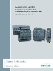 Siemens SIRIUS 3RA6 Serie Manual De Sistema