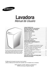 Samsung WA10RA Manual De Usuario