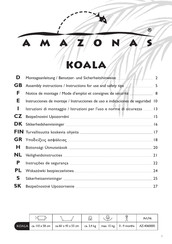 Amazonas Koala Instrucciones De Montaje