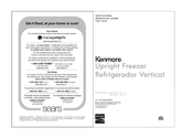 Sears Kenmore 255.20502 Manual De Uso