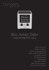 Tangent Alio Junior Dab+ Manual Del Usuario