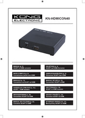 König Electronic KN-HDMICON40 Manual De Uso