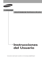 Samsung CL29M16MQD Instrucciones Del Usuario