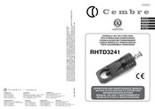 Cembre RHTD3241 Manual De Uso