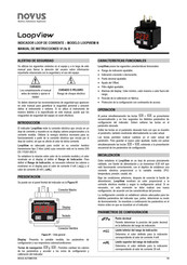 Novus LOOPVIEW-N Manual De Instrucciones