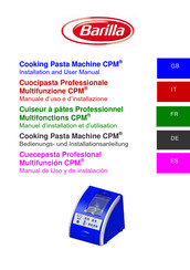 Techfood Barilla CPM-E-UK-CH Manual De Uso Y De Instalación