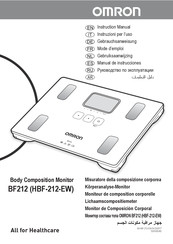 Omron BF212 Manual De Instrucciones