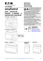 Eaton EASYRelay EASY410-DC Serie Instrucciones De Montaje