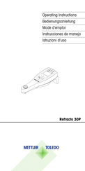 Mettler Toledo Refracto 30P Instrucciones De Manejo