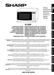 Sharp R-249 Manual De Instrucciones