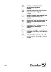 Pfannenberg DTT 6x01 Instrucciones De La Instalación Y Del Uso