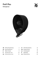 WMF Profi Plus Citruspresse Instrucciones De Uso