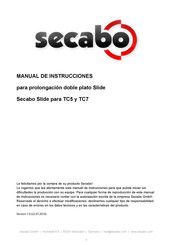 Secabo TC5 Manual De Instrucciones