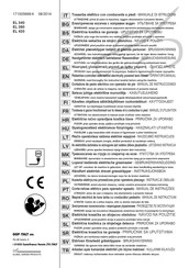 GGP ITALY SPA EL 380 Manual De Instrucciones