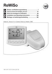 WR ReWiSo Instrucciones De Montaje