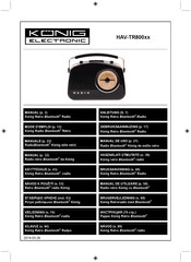 König Electronic HAV-TR800 Serie Manual De Uso