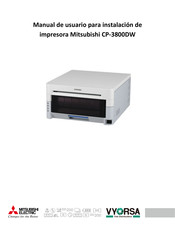 Mitsubishi CP-3800DW Manual De Usuario