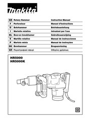 Makita HR5000K Manual De Instrucciones