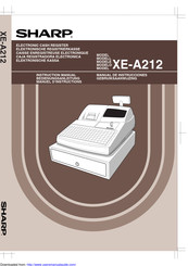 Sharp XE-A212 Manual De Instrucciones