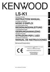 Kenwood LS-K1 Manual De Instrucciones