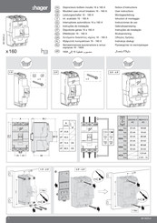 Hager x 160 Instrucciones De Uso