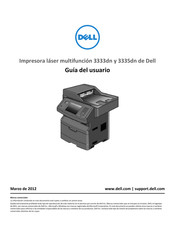 Dell 3335dn Guia Del Usuario