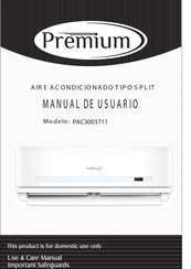 Premium PAC3003711 Manual De Usuario