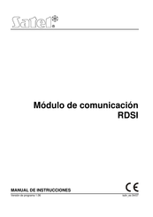 Satel RDSI Manual De Instrucciones